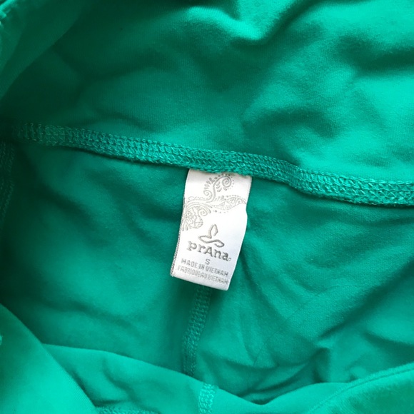 Teal turquoise Prana Prism Capri legging - Picture 5 of 6